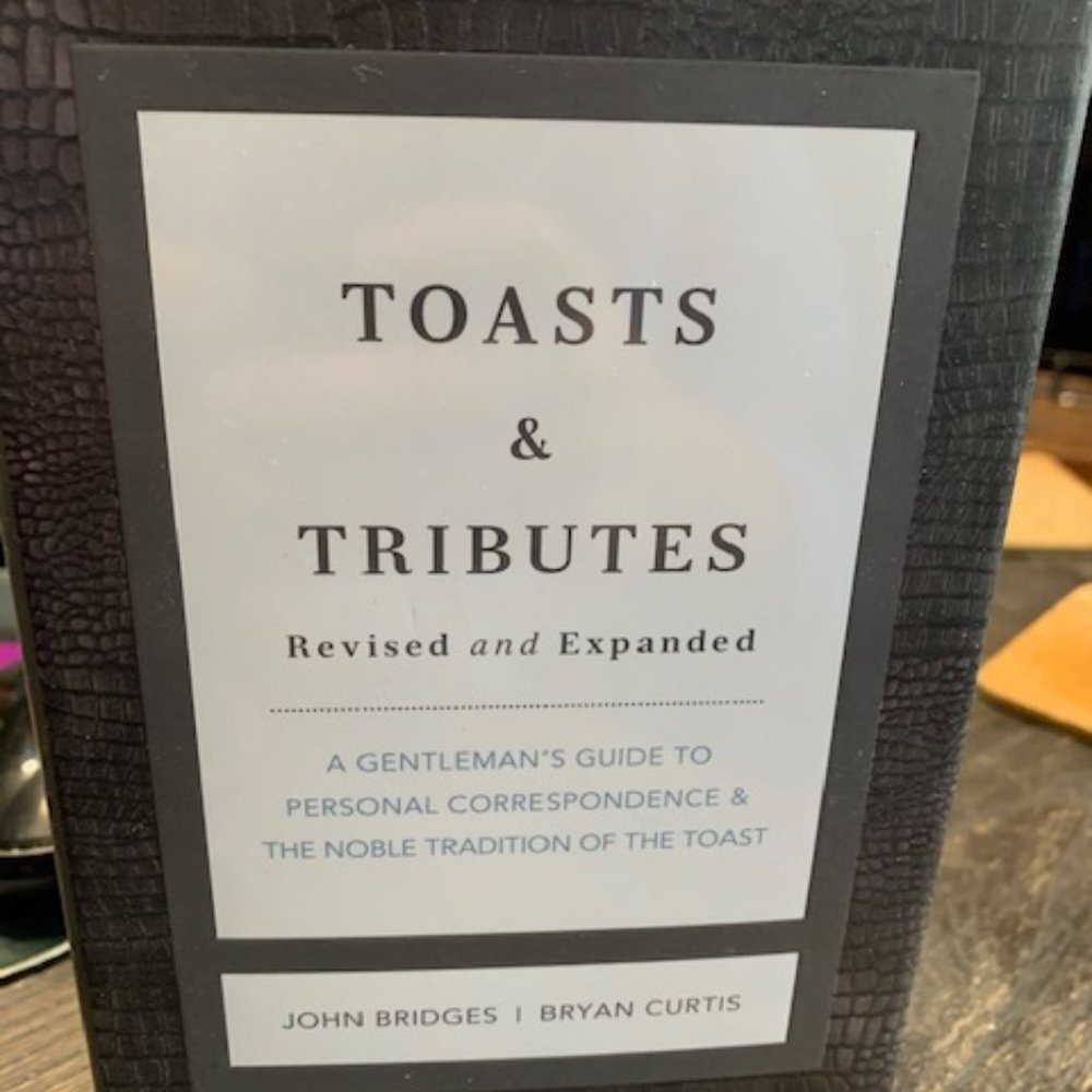 Toasts and Tributes Book